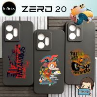 เคส ขอบยาง TPU 3D Pattern Case กันเลนส์กล้อง ( ลายอินดี้ ) สำหรับ Infinix Zero 20