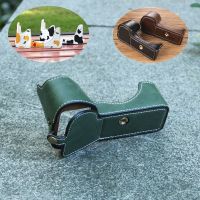 Suitable for Sony A7M4ZVE10 micro-single A7C R2A73 protective leather case a9M2 base A6400 51 camera bag