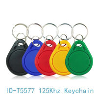 5 ชิ้น ID 125 กิโลเฮิร์ตซ์ T5577 ชิปสมาร์ทแท็ก Rewriteable Blank Copy EM4305 พวงกุญแจ RFID Duplicator Proximity Clone Key Card-dfgdtryrte