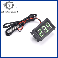 Shockley 0.56นิ้วสาม T-เครื่องวัดอุณหภูมิ DC4 ~ 30V -50 ℃ ~ 120 ℃ จอแสดงผลแอลอีดี100Cm Rod NTC 3950 10K1% T-เท้า Feaf Sensor