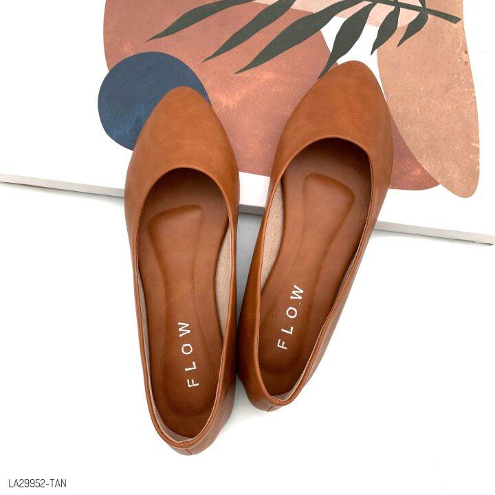 halobangkok-รองเท้า-ballet-shoes-หนังพียู-รุ่น-la29952