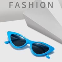 【cw】 Vintage Cat Eye Goggles Sunglasses Women Men Triangle Fashion Street Eyewear ！