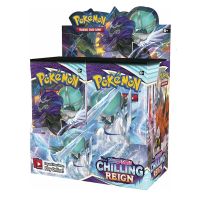 360PCS English Cards Pokémon TCG: Sword &amp; Shield Chilling Reign Booster Display Box Kids Game Card Collection