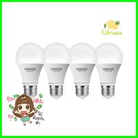 หลอด LED NAGAS SAVE BULB 9 วัตต์ DAYLIGHT E27 แพ็ก 4 ชิ้นLED BULB NAGAS SAVE BULB 9W DAYLIGHT E27 4PCS **ด่วน สินค้าเหลือไม่เยอะ**