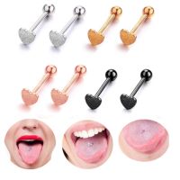 OSIER New Nose Septum Ring Party Ear Piercing Lip Eyebrow Lobe Rings Stainless Steel Fashion Gift Women Men Heart Shape Body Jewelry Hip Hop Horseshoe Ear PiercingsMulticolor