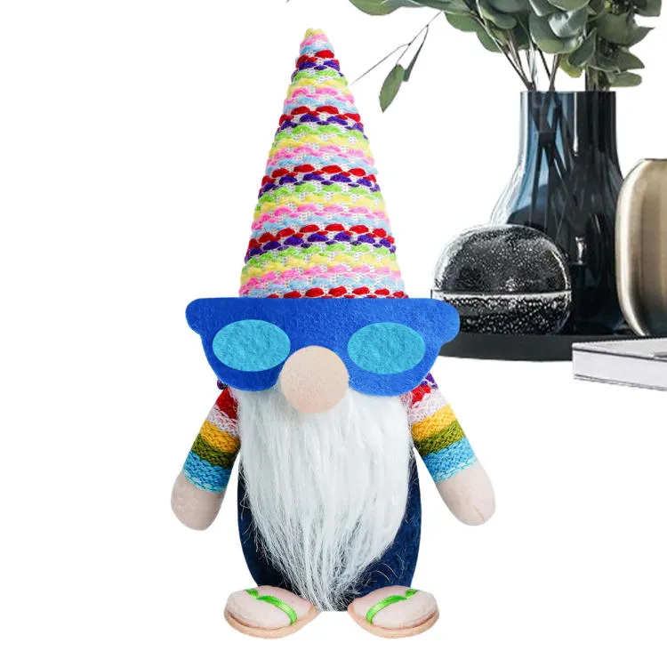 Summer Gnomes Decorations Gnomes Groovy Plush Gnome Decorations ...