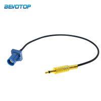 【CW】♙  1Pcs Fakra C Male Plug to 3.5mm with RG174 Cable 50 Ohm Coaxial Extension Cord Pigtail