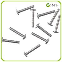 CUFEI 20PCS 1/4-20X1-1/2" สกรูสำหรับเครื่องจักร เงินสีเงิน 304สแตนเลสสตีล สลักเกลียวหัวคอ สกรู UNC สกรูเกลียวหัวฟิลิปส์ มืออาชีพด้านการ