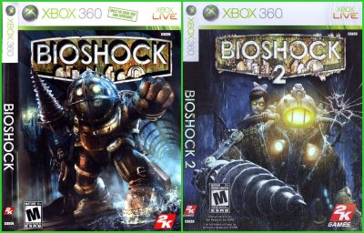 Bioshock  ภาค 1-2 Xbox360  แผ่นเกม หลับหลับเครื่องแปลง RGH/JTAC  LT2.0 LT3.0