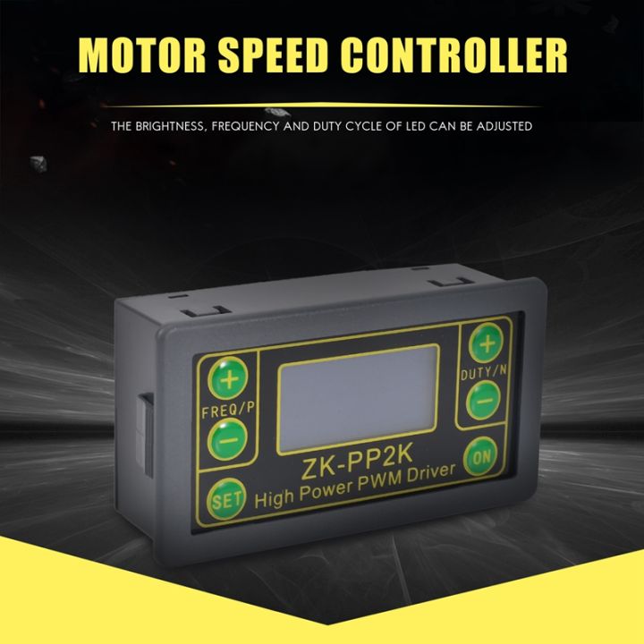 zk-pp2k-pwm-dc-3-3-30v-12v-24v-motor-speed-controller-regulator-8a-150w-adjustable-led-dimmer-pulse-frequency-duty-ratio