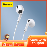 Baseus C17 Type-C Earphones In Ear Hearphone Wired Headset With Mic For Smart Phone