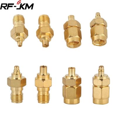 1pcs RF Coaxial Connector SMA Female to MMCX Male Plug  Female Jack MMCX to SMA Adapter Electrical Connectors