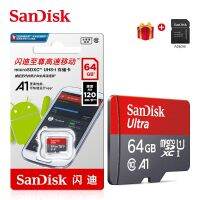 Shirelle Electronic Accessories} Sandisk A1 Class 10 Mini SD Card 64หน่วยความจำแบบแฟลชจิกะไบต์การ์ดไมโคร TF Cartão De Memória กล้องกล้องติดรถยนต์