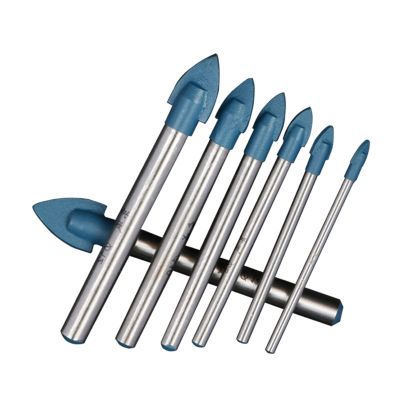 【DT】hot！ Glass diamond Bit Set Tungsten Carbide Tipped Spear Marble Mirror Bits Masonry Drilling