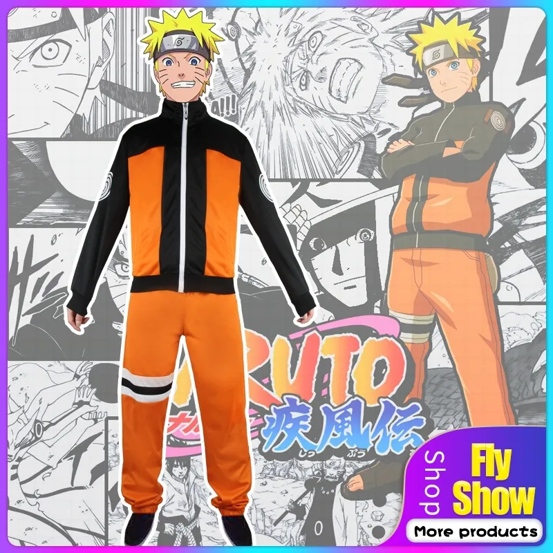 Unissex Anime Naruto Hokage Uzumaki Boruto Cosplay Traje Casaco Calças  Tiara Uniforme Conjunto Completo (Tamanho Asiático)