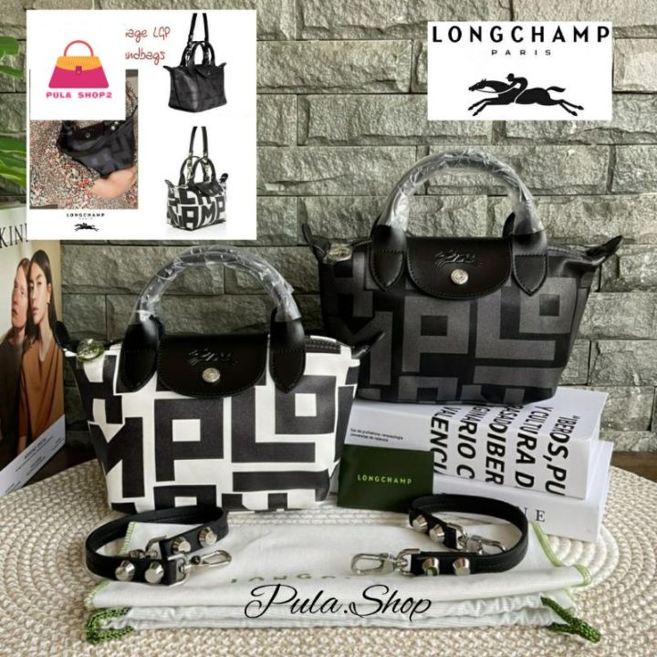 พร้อมส่ง-กระเป๋าสะพายข้างผู้หญิง-กระเป๋าถือ-long-champ-le-pliage-lgp-mini-tote-handbag-pulashop2