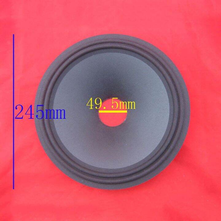 2-pcs-lot-loudspeaker-paper-cone-10-inch-2-line-cloth-side-paper-cone-49-5mm-245mm-60mm