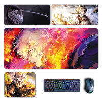 Anime Hells Paradise Mouse Pads Jigoku Raku Gabimaru Sagiri Choubei Touma Xxl Mousepad Manga Computer Pad Accessories Desk Mats