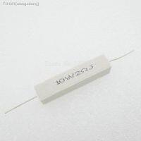 ☢卐✾ 5PCS Ceramic Cement Resistor 10W 2 ohm 2R Resistance 5 Error Cement resistance