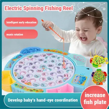 Early Learning Fishing Toys for Kids 52/42/40/38Pack with Inflatable Pool Magnetic  Pole Rod Fish Net Set Outdoor Beach Party Game Toys Baby Bath Water Toys  for Boys Girls