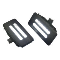 2Pcs LED Sun Visor Vanity Mirror โคมไฟอ่านหนังสือสำหรับ BMW X3 F25 X1 E84 X6 E90 X5 E70 E60 E61