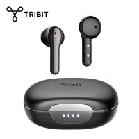 Tribit FlyBuds หูฟังไร้สาย,C2หูฟังบลูทูธไมโครโฟน4ตัวตัดเสียงรบกวนเสียงคมชัดหูฟังสำหรับฟังเพลงได้32ชั่วโมง