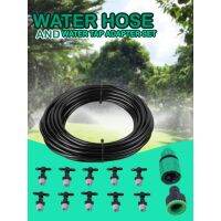 M138 ?? อุปกรณ์สปริงเกอร์ สายฉีดน้ำยาว 10 เมตร รดน้ำต้นไม้ Water Hose and Water Tap Adapter Set (ส่งจากไทย) 9.9