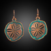 Antique Copper Bronze Cherry Flower Hollow Dangle Hanging Drop Earrings for Women New Fashion Women Ear Jewelry Accessories