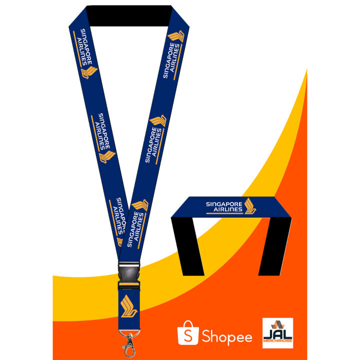 Singapore Airlines ID lace ID lanyard | Lazada PH