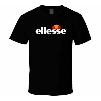 Mens ellesse graphic T-shirt cotton round neck short sleeve T-shirt