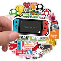 Set Sticker Nintendo 50 ชิ้น สติกเกอร์นินเทนโด้ สำหรับติดเครื่อง Nintendo Switch เคสมือถือ notebook กระเป๋าเดินทาง