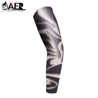 [Rear Waves]รถจักรยานยนต์ OffRoad Arm Sleeve UV ครีมกันแดด Breathable Arm Warmers CyclingArm Sleeve Quick DryElbow Pad