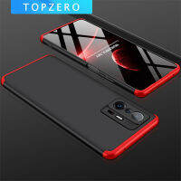 TOPZERO GKK เคสโทรศัพท์สำหรับ Xiaomi Mi 11T 11T Pro,เคสฝาครอบหลังกันกระแทกแบบแข็งผิวด้านแบบ3 IN 1