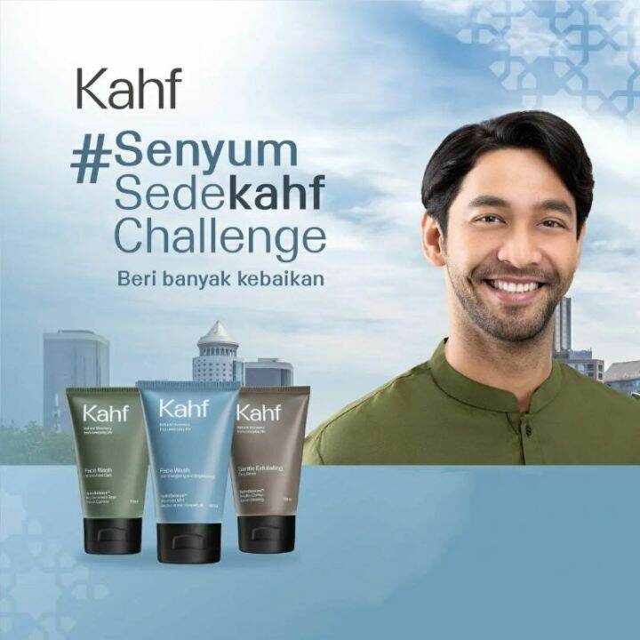 KAHF Face Wash Face Scrub 100ml All Varian Lazada Indonesia