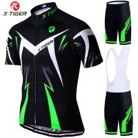 X-Tiger Pro Cycling Jersey Set Summer Cycling Wear Mountain Bike Clothes Bicycle Clothing MTB Bike Cycling Clothing Cycling Suit