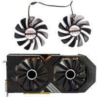 【✆New✆】 bvqqqcp พัดลมการ์ดเย็นการ์ดจอ Gpu Rx590 Fdc10u12s9-C95mm 2ชิ้น/เซ็ตสำหรับระบายความร้อนการ์ดวิดิโอ Xfx Rx 590/580 Vga