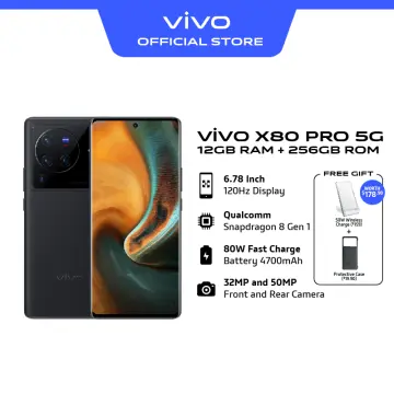 Vivo X80 Pro 5G Dual Sim 256GB Black (12GB RAM) - Global Version :  : Electronics