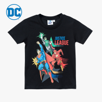 Pena House Justice League T-Shirt 100% Cotton DJBT5044 Black Color