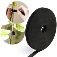 1 Roll Strap Adhesive Fastener Tape Cable Ties Reusable Double Side Cropped Hook Loop Cable Tie Wires Management Straps Cable Management