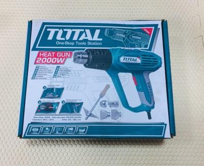 เครื่องเป่าลมร้อน Heat gun เครื่องเป่าลมดัดท่อ ปืนเป่าลมร้อน TOTAL TB1206 ไฟ2000วัตต์