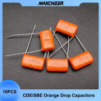 10Pcs Cdesbe Orange Drop Capacitors 716715225192P.022Uf600V 23มม. ตัวเก็บประจุกีตาร์อะไหล่กีตาร์