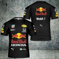 T SHIRT   2023 new design- CA BIG SALE RedBullQuick Dry Short Sleeve F1 Racing Fashion Top s-5xl