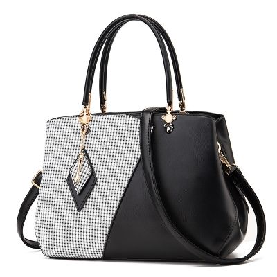 Bag is natural female temperament of the new 2021 contracted handbag capacity anti-creasing frost of soft skin one shoulder inclined shoulder bag