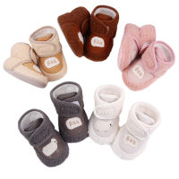 【Forever CY Baby】Baby Boys Girls Flat Boots, Non Slip Soft Sole Short Tube Fall Winter Shoes For First Walking