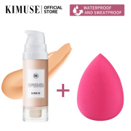 Kimuse Waterproof & Oil Control Matte Liquid Longwear Foundation + Makeup Sponge Beauty Tool thumbnail