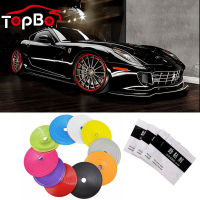 8M Auto Roll Car Wheel Vehicle Color Tire Rims Protectors Decor Strip Tire Guard Line Rubber Moulding Trim Exterior Accessories