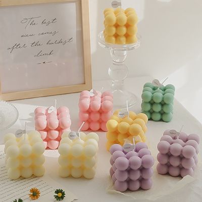 Cube Scented Candle Souvenir Creative Home Furnishings Decoration Aromatherapy Candles