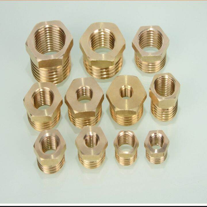 yf-1-4-3-8-1-2-3-4-npt-bspt-male-x-female-reducing-bushing-pipe-fittings-connectors-air-gas