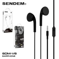 SENDEM หูฟัง Small Talk รุ่น SDM-V6 สี ขาว ดำ