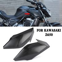 ﹉ Gas Tank Side Trim Cover Panel Fairing For Kawasaki Z650 Protect Cowl Z 650 Z650 2017 2018 2019 Accessories Motor Fairing